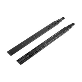   StrongBall S3 Teljes kihúzású golyós sín csillapítással push 500mm 35kg, fekete