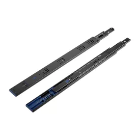   StrongBall S3 Teljes kihúzású golyós fióksín csillapítással 600 mm 25kg, fekete