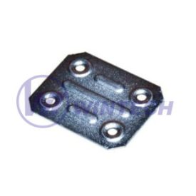 Csatlakozó lemez 50x40 cink fehér