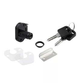   StrongLocks Zásuvkový zámek mini různé kombinace + kovový protikus černá