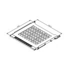 SCILM Szellőztető alap beépített hűtőszekrényhez