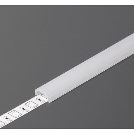 StrongLumio takaróprofil Pen8 LED profilhoz rápattintós átlátszó 2m