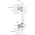SISCO 823 profil alu alsó 3000mm