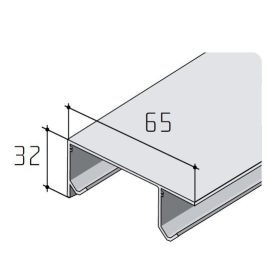 S-S20/30 alu elox profil dupla 3m