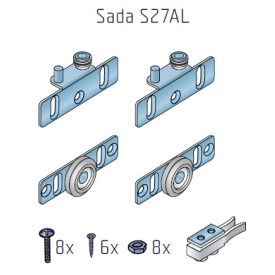 S-S27AL vasalat szett alu ajtókra 25 kg