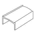 SEVROLL  00036 profil "U" Decor 18mm 3m ezüst