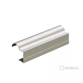 SEVROLL  00639 Tytan fogantyú profil 18mm 2,7m ezüst