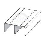 SEVROLL 01023 Gemini felső vezetés 1,7m ezüst