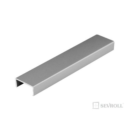 SEVROLL "U" profil rétegelt lemezhez 18mm 3m ezüst