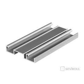 SEVROLL 04592 Gemini II alsó vezetés 2,35m ezüst