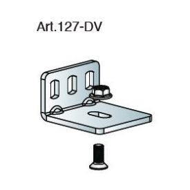   TERNO beltéri tolóajtóajtó 40-120kg, felső vezetőtartó