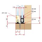 TERNO műanyag tömítés üvegre 5mm 3m