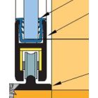 TERNO műanyag tömítés üvegre 5mm 3m