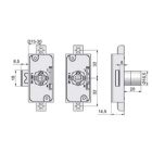 LEHMANN Háromutas zár 750 jobbos/balos